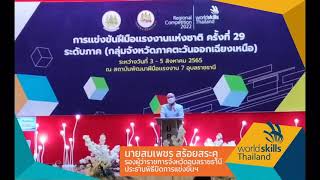 งานแข่งขันฝีมือแรงงานแห่งชาติ ครั้งที่ 29 ระดับภาค (อุบลราชธานี)