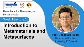 Lec 2: Introduction to Metamaterials and Metasurfaces