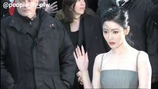 Zhang Tian'ai 张天爱 - Alexander McQueen Fall Winter 2023/2024 fashion show in Paris - 04.03.2023