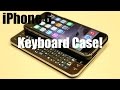 The First iPhone 6 / 6S / 7  Backlit KEYBOARD Case from Brando! - HD In-depth Review!