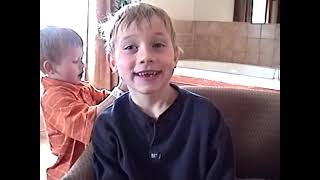 Interview With boys Easter 2004