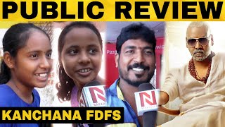 Kanchana 3 FDFS Public Review | Raghava Lawrence | Sun Pictures