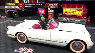 SOLD for $170,000 // 1953 Chevrolet Corvette Roadster // Mecum Houston 2023