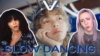 COUPLE REACTS TO V 'Slow Dancing' Official MV