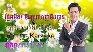 ផ្អែមម្ល៉ឹង មិនស្រលាញ់មិនបាន-នី រតនា-ភ្លេងសុទ្ធ | Phaem Maleng Min Sralanh Min Ban