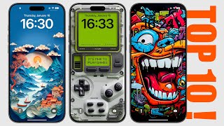Top 10 BEST iPhone Wallpaper Apps (2025)