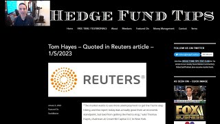 Hedge Fund Tips with Tom Hayes - VideoCast - Episode 168 - January 5, 2023