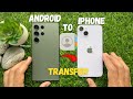 How to Transfer Contacts From Android to iPhone Without Internet