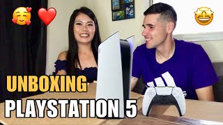 PLAYSTATION 5 UNBOXING | FIRST TIME PLAYING ON PS5