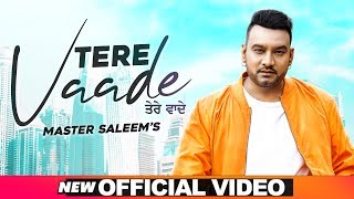 Tere Vaade (Official Video) | Master Saleem | Latest Punjabi Songs 2020 | Speed Records
