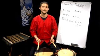 Taiko Lessons: Small Drum Technique