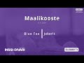 Maalikooste: Blue Fox - Jokerit (Inssi-Divari N)