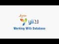 Working With Database - YII2