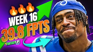 10 Craziest Stats From Week 16 | Fantasy Football Playoff Analysis