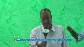 WASIIRKA CUSUB EE WASAARADDA HOWLAHA GUUD PUNTLAND OO XILKA LA WAREEGAY