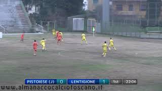 Serie D Girone D Pistoiese-Lentigione 0-3