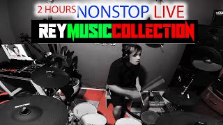 2 HOURS ROCK SLOW ROCK LOVE SONG LIVE DRUM COVER COLLECTION