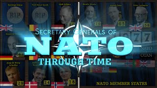 Secretary Generals of NATO through time (1887-2023 Timeline)