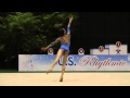 Laura Zeng - Ball - All Around Final - 2013 U.S. Rhythmic Championships