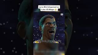 Larry Bird disguised as Luka to play Magic 1v1 🤯