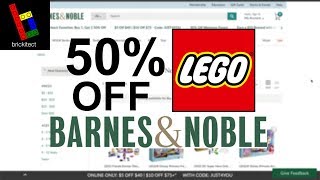 LEGO Shopping With Dealitect: B&N 50% Off Clearance