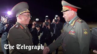 North Korea rolls out red carpet for Russia's Shoigu