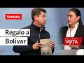 ¿Qué libro le regaló Diego Molano a Gustavo Bolívar? | Semana Noticias