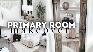 2022 PRIMARY BEDROOM MAKEOVER | MAIN BEDROOM DECORATE WITH ME |LUXURIOUS BEDROOM TRANSFORMATION 2022