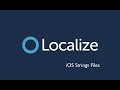 How to Localize iOS Apps with Xcode Strings Files | Localize Tutorial
