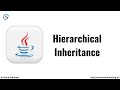 Hierarchical Inheritance in Java | Java Tutorial For Beginners | Hierarchical Inheritance Example