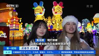 [第一时间]庆春节 过大年 四川自贡：赏花灯 寻年味|CCTV财经