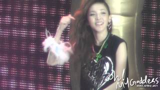 [FANCAM] 120902 New Evolution - I Don`t Care_encore (DARA ver) *in Osaka