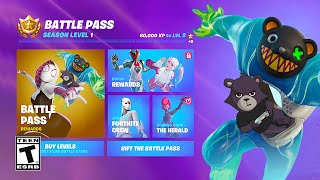 Fortnite Chapter 3 - Season 4 Battle Pass (Full Showcase) + Free Battle Pass