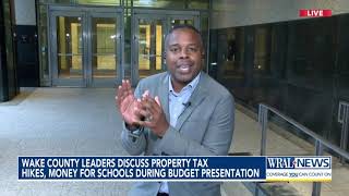 Wake County leaders discuss property tax hikes, money for schools during budget presentation