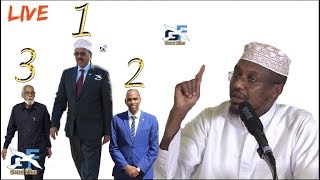 Daawo Sheikh Mustafa o ka hadlay aqoon yahanka dhabta ah e somalia dhibka ka saari kara 2018 LIVE