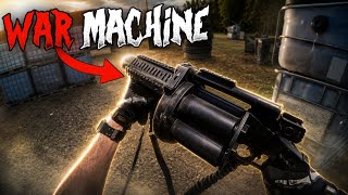 TAKING A GRENADE LAUNCHER TO AIRSOFT!