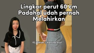 3 CARA NGECILIN PERUT SETELAH MELAHIRKAN - Caraku balik jadi singset lagi kayak gadis