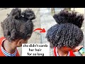 HOW TO DETANGLE  EXTREMELY MATTED NATURAL 4 C HAIR | HOW TO RESTORE DAMAGED HAIR BACK TO LIFE |