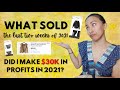 BUH-BYE, 2021! Final WHAT SOLD of 2021; Did I Meet My Year End Goal? Poshmark, eBay, Mercari Sales!