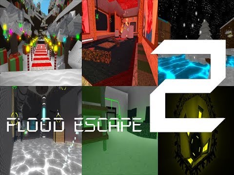 Roblox Flood Escape 2 Test Map Multiplayer Compilation 5 - 