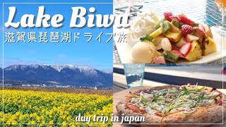 Driving Around Japan's Largest Lake / Lake Biwa in Shiga / Museum / Cafe