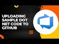 Azure DevOps | Project-1 Step-2 | Uploading Sample .Net Code to GitHub