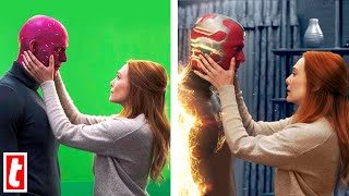 25 Marvel Scenes With And Without Special Effects