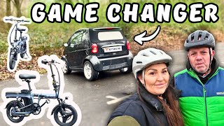 CAN we get TWO E-BIKES in to a SMART CAR - ENGWE T14