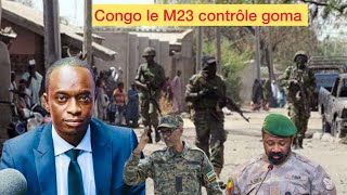 Drissa Meminta complot internationale contre Congo le M23 contrôle Goma et avance vers Kinshasa