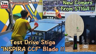 Stiga INSIPIRA CCF Blade | Test Drive !!