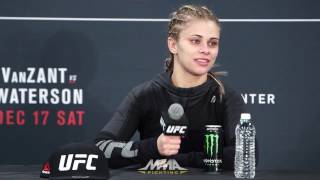 UFC on FOX 22 Post-Fight Press Conference: Paige VanZant