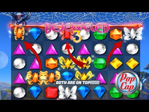 Bejeweled 3 Butterflies Mode - 484,275 Points, 141 Butterflies - YouTube