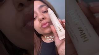 Inde Wild lip balm is so hydrating and healing. #ytshorts #shorts