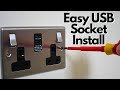 How to Install a USB Plug Socket in Under 10 Minutes | *No Electrician Needed*